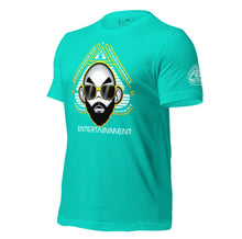 Load image into Gallery viewer, Fed Up Angry Man Teal T Shirt
