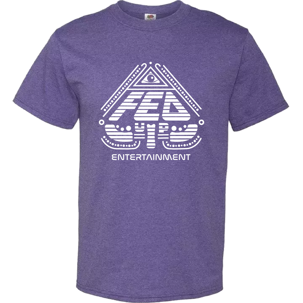Fed Up Ent. Purple and White T-Shirt