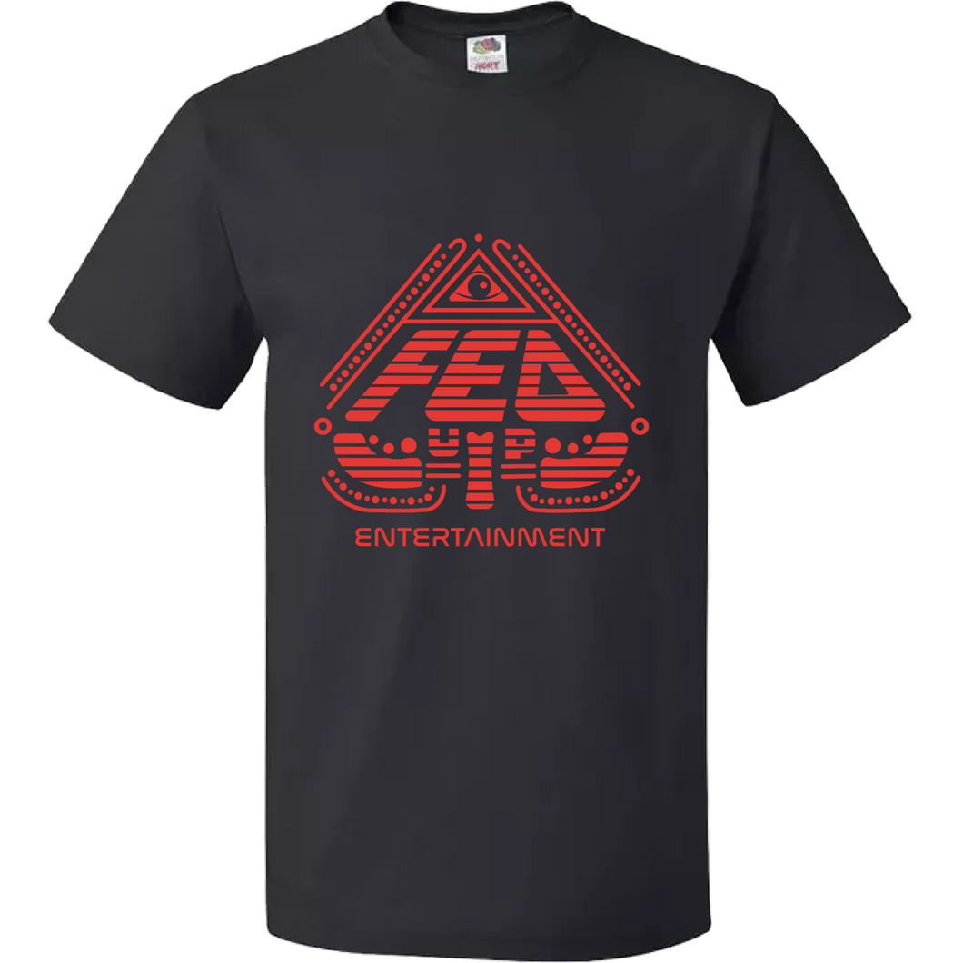 Fed Up Ent. Black and Red T-Shirt